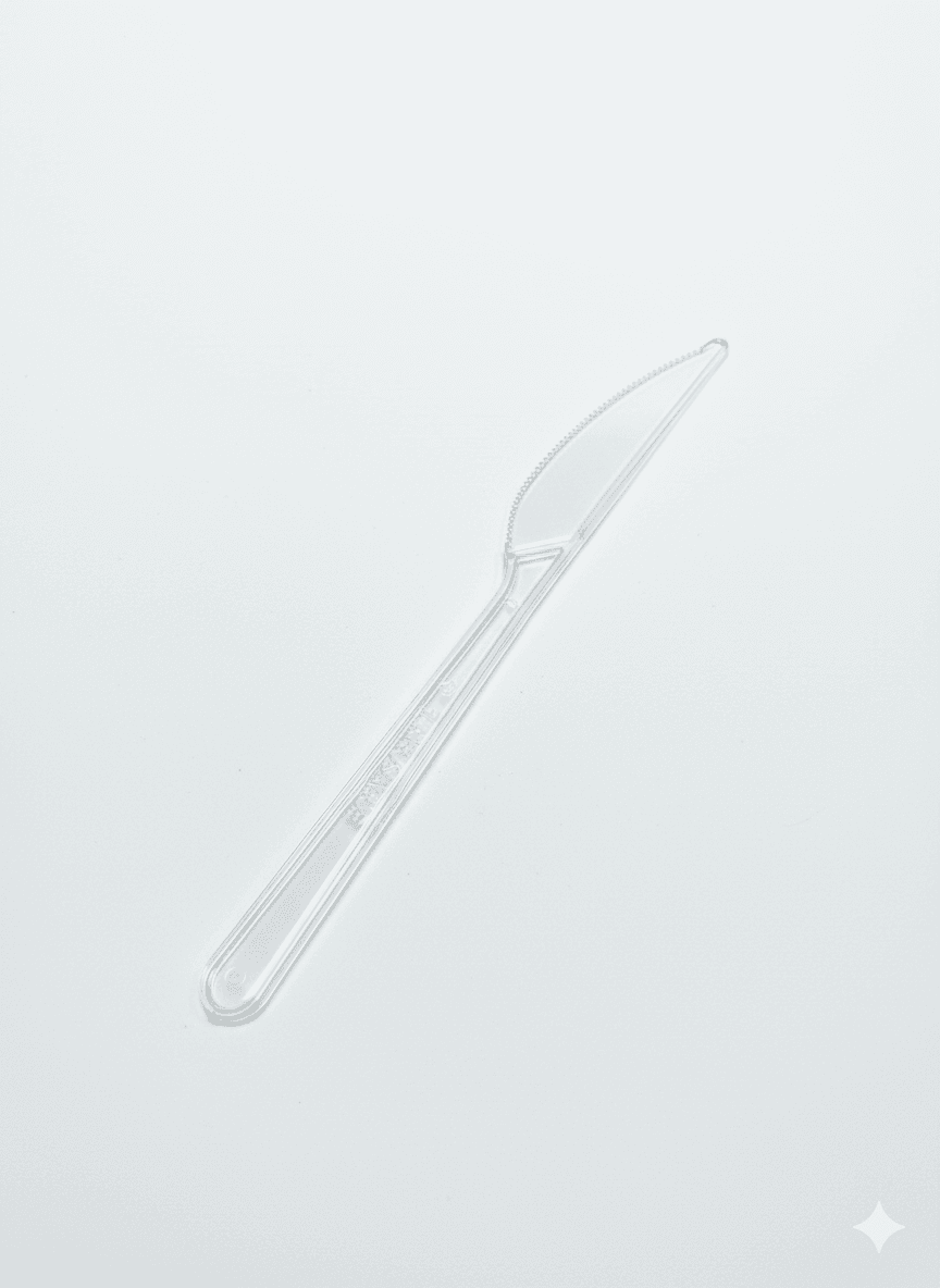 Couverts Luxe Réutilisables – Cristal Transparent - Variante 3