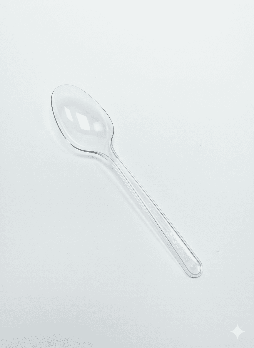 Couverts Luxe Réutilisables – Cristal Transparent - Variante 2