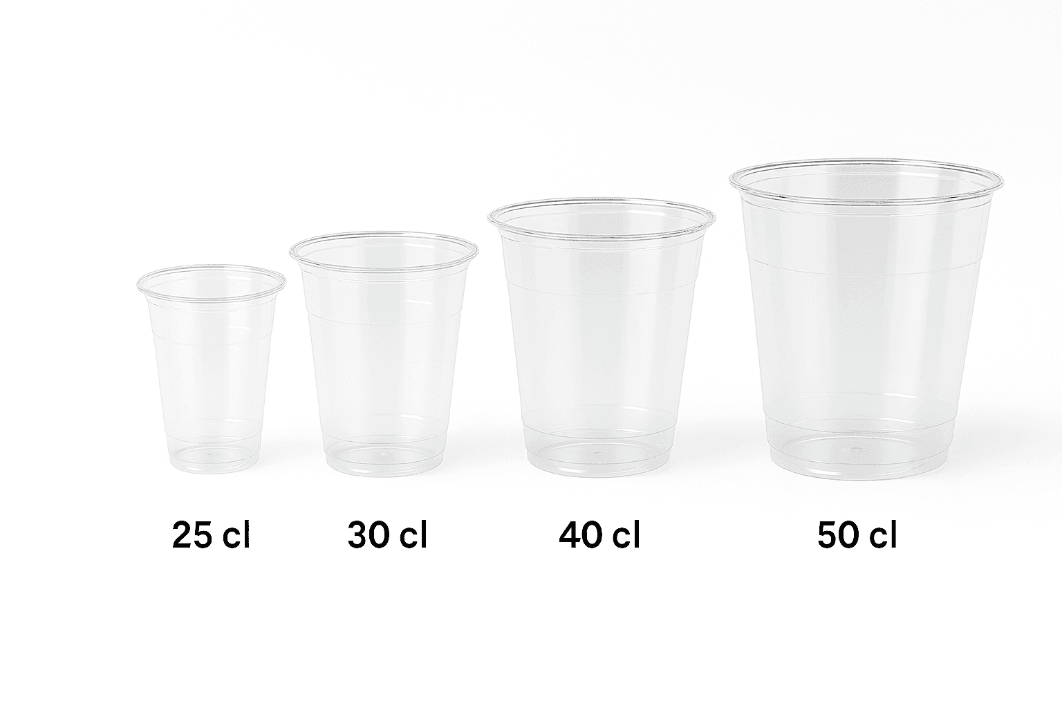 Gobelet PET Transparent avec Couvercle – Idéal Desserts & Fruits à Emporter - Variante 4